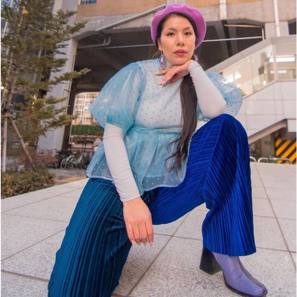 tamara malas Pants - Tamara Malas Pilot Pants in Royal/Navy 18/20 US Women's